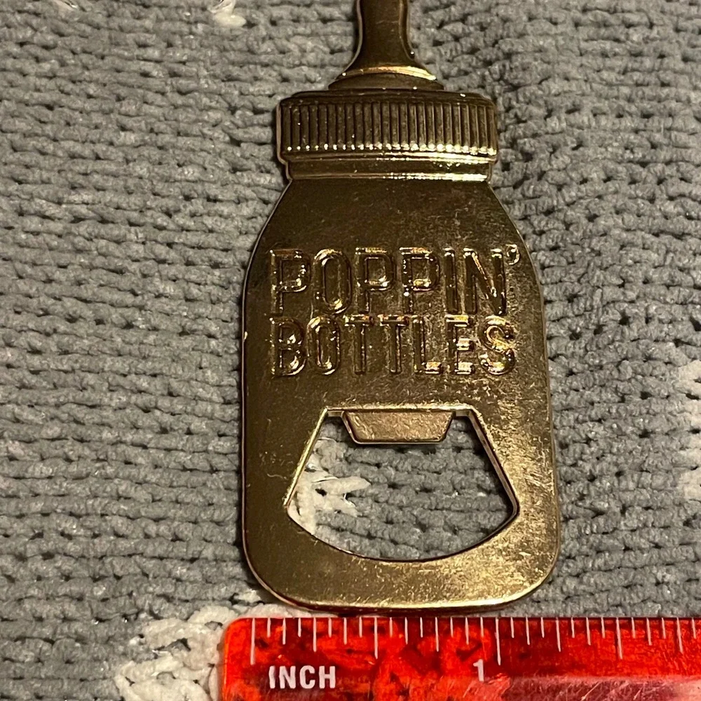 Baby Bottle gold beer Openers for Baby Shower Favors keepsakes recuerdos new
